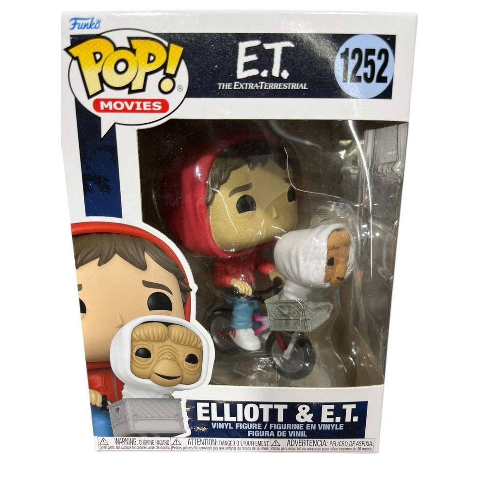 Funko Pop Movies ET The Extra-Terrestrial Elliott & ET 1252 40th Anniversary